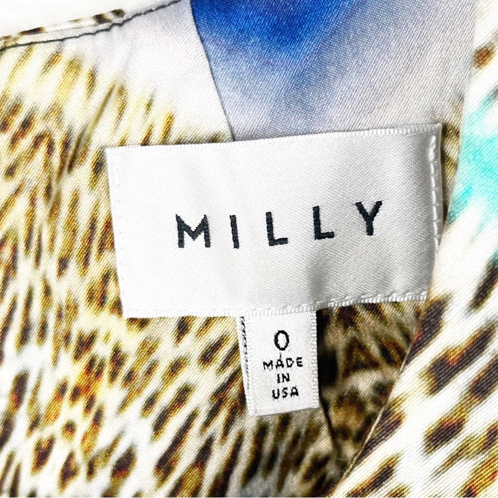 Milly Multicolored Chevron Pattern Sleeveless Exp… - image 3